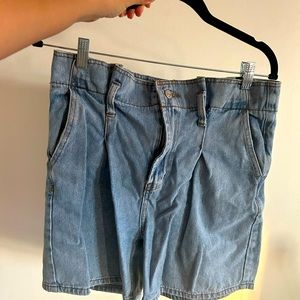 High Waisted Jean Shorts